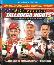 Talladega Nights: The Ballad of Ricky Bobby Blu-ray (Comedy/Sport, Will Ferrell) - £4.67 GBP