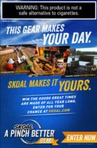 Skoal Chewing Tobacco Advertising Ad Metal Sign 12x8in Retro Snuff Chew gg - €21,20 EUR