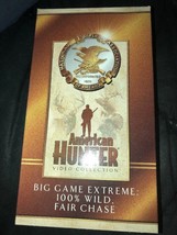 American Hunter Big Game Extreme 100% Wild Fair Chase VHS Video Tape NRA - £3.95 GBP