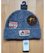 Polo Ralph Lauren FISHING HUNTING Beanie Gray Cuffed Skull Hat NWT - $72.73