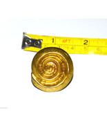 new gold snail swirl metal knob handle cabinet pull decor Animal childre... - £3.14 GBP