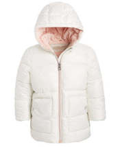 Michael Kors Baby Girls Hooded Stadium Puffer Jacket, 12 Months - £54.34 GBP