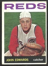 Cincinnati Reds John Edwards 1964 Topps Baseball Card # 507 vg/ex - £2.56 GBP