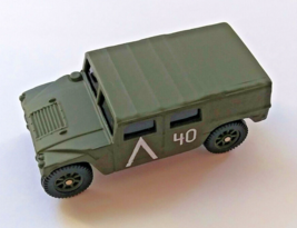 Maisto Commando Humvee Hummer 2 1/2&quot; Inches Never Played w Condition Olive Green - £3.88 GBP