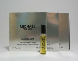 MICHAEL FOR MEN EDT Spray 2.5ml RARE VINTAGE DISCONTINUED 2PC - £19.46 GBP