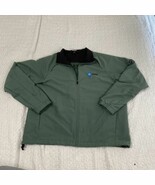 Women’s Nike Golf Clima-Fit Full Zip Jacket Lined Size L Green w/ Logo - $27.34 CAD