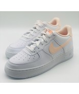 NEW Nike Air Force 1 Crimson Tint White Peach CT3839-102 GS Size 6.5Y Wo... - $137.33 CAD