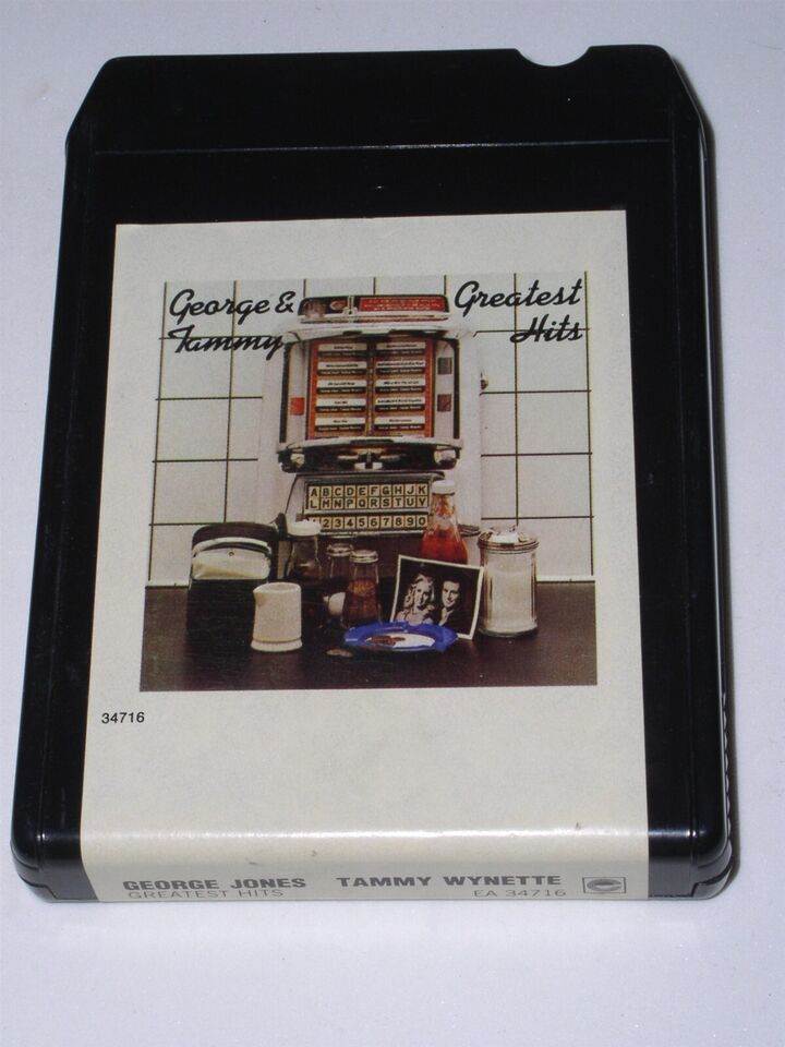 George Jones Tammy Wynette 8 Track Tape Cartridge Greatest Hits Vintage ... - $14.99