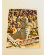 Corey Seager 2017 Topps Chrome trophy rookie rc Dodgers sp insert #50 co... - £7.38 GBP