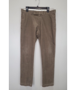 Ralph Lauren Mens Pants 34x34 (33) Brown Corduroy Polo Golf Straight - €18,10 EUR