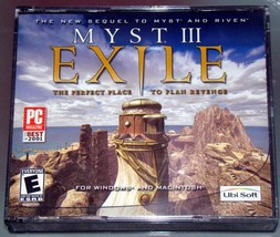 PC Game - MYST III EXILE - (Complete Instructions &amp; 4 Discs) - £5.98 GBP