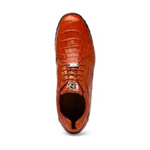 Genuine alligator sneaker Shoes Unique rustic finish Vulcan Honey image 4