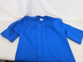Jostens Inc. Royal Blue Graduation Gown Matte Finish 100% Polyester 110511 - £14.14 GBP