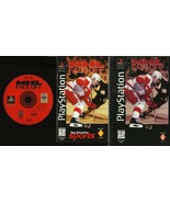 NHL FACE OFF PLAYSTATION 1 CD VIDEO GAME LONG BOX COMPLETE UNTESTED - $376.30 MXN