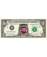 FIAT logo on REAL Dollar Bill Collectible Cash Money Car auto - £5.31 GBP
