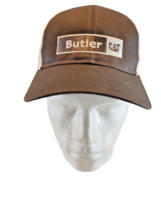 CAT Trucker Hat Cap Men’s Gray/ Black Mesh Strapback Butler CAT - £8.78 GBP