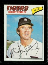 Vintage 1977 Topps Baseball Trading Card #533 Mickey Stanley Detroit Tigers - £8.63 GBP