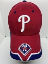 Vintage Philadelphia Phillies Twins Enterprise Snapback Hat Cap Liberty Bell Red - £18.73 GBP
