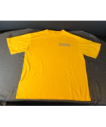 US Navy USN Gold PT PHYSICAL FITNESS Short Sleeve SHIRT Moisture Wicking... - $33.53 CAD