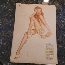 Original 1944 Esquire Varga Calendar Pinup Girls Incomplete *Read* - £81.38 GBP