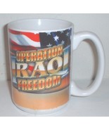 ceramic coffee mug: Operation Iraqi Freedom - $15.00