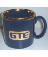 ceramic coffee mug: GTE telephone company; made in England - $20.50 CAD