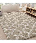 Luxury Shag Area Rug 5 x 8 Feet Geometric Plush Fluffy Rug Beige White L... - €42,51 EUR Luxury Shag Area Rug 5 x 8 Feet Geometric Plush Fluffy Rug Beige White L... - €42,51 EUR