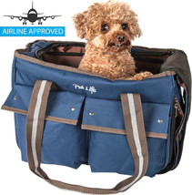 Fashion Canvas Designer Travel Fashion Pet Dog Carrier bag - $42.49