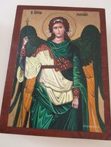 Original Byzantine Icon Marily Xaga Gabriel, Raphael Michael Archangel PICK1 (Nu - $196.97