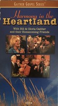 Gaither Gospel Serie Harmonie IN The Heartland W / Heimkehr Freunde VHS 2000 - £7.76 GBP