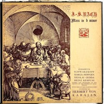 J.S. Bach Mass In B Minor 1950-60s Triple LP Classical Vinyl Record 33 12&quot; VRF2 - $39.99