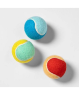 Birthday Tennis Balls Dog Toy - 2.5&quot; - 3pk - Boots &amp; Barkley - $16.28 CAD