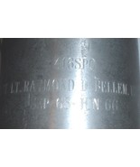 aluminum beer stein: 1st Lt. Raymond Bellem USAF 1965-1966 - €13,02 EUR