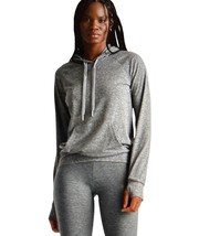 Quince Flowknit Pullover Hoodie Sweatshirt Athletic Gray Size XSmall - $24.74
