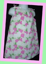 Old Navy Girl Linen Cotton Lined Dress Flowers 2T - $18.00