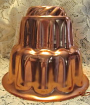 Aluminum  Mold- Jello, Mousse or Dessert-Copper Color-Tiered- 6 cups-USA - $9.58 CAD