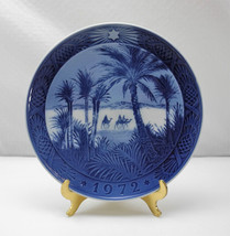 Royal Copenhagen Blue Christmas Plate 1972 - Osterland In the Desert - 7-1/4&quot; - £6.02 GBP