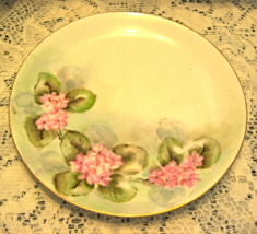 JHR-Hutschenreuther/Selb Floral Plate-Handpainted-Porcelain-Bavaria - £4.70 GBP