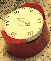 Mirro 60 Minute Kitchen Timer-Red-USA - £8.84 GBP