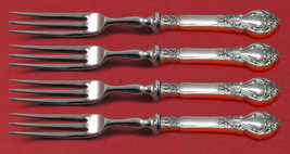 Royal Dynasty by Kirk-Stieff Sterling Silver Fruit Fork Set 4pc Custom Made 6" - £248.33 GBP