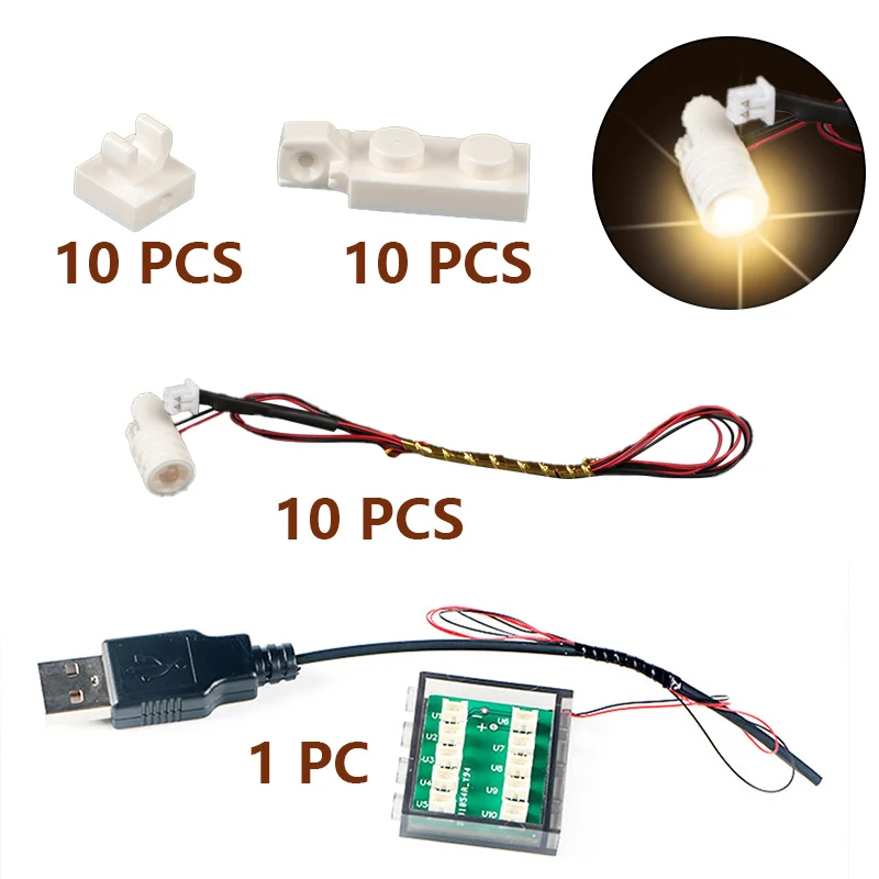 10pcs Terminal Led Searchlight MOC Light Table Lamp Multifunctional -1220101-WY - £18.99 GBP