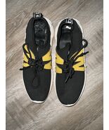 bebe Women&#39;s Leylan Sneaker, Black/Yellow, Size 8.5 - $24.00