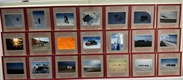 55 VTG Kodak Kodachrome 35mm Slide Lot Ocean Alaska Military Base Snow Winter - £37.36 GBP