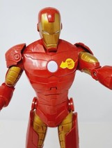 Disney Store Iron Man 14&quot; Action Figure w Light and Sound Marvel Comics Avengers - £10.64 GBP
