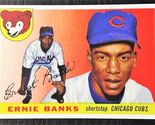 1955 Topps #28 Ernie Banks Reprint - MINT - Chicago Cubs - $1.98