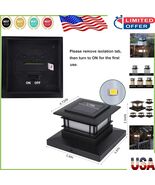 Solar Powered 6 Pack Post Lighting - 360-Degree Illumination for Outdoor... - $1,403.02 MXN