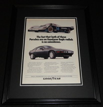 1985 Goodyear Eagle Radials Tires 11x14 Framed ORIGINAL Advertisement - $34.64