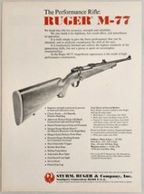 1972 Print Ad Ruger M-77 Bolt Action Rifles Sturm,Ruger &amp; Co. Southport,CT - £15.50 GBP