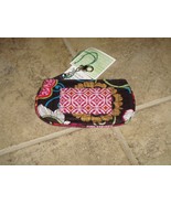 Vera Bradley Mod Floral Pink Clip Zip ID Case - €16,30 EUR