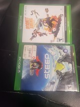 LOT OF 2 :Steep + ROCKET ARENA (Xbox One) CIB Tested Internet Required - $7.91